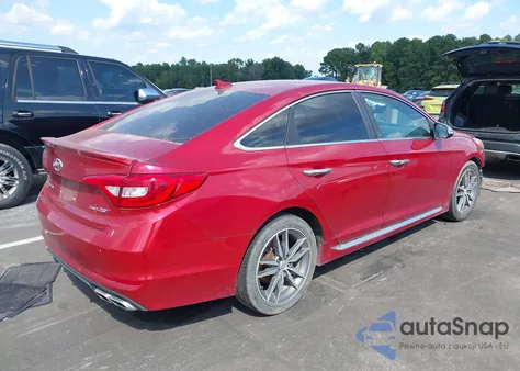 2017 Hyundai Sonata Sport 2.0T from USA, damaged, VIN 5NPE34AB5HH554606